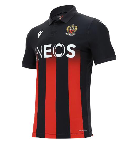 OGC NICE Home Kit Soccer Jersey 2020/21